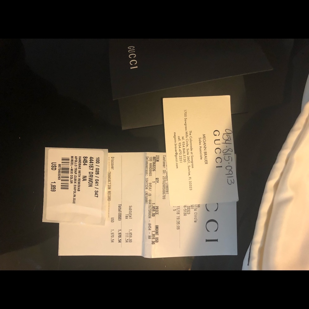 Authentic New Gucci Bag - Picture 3 of 6